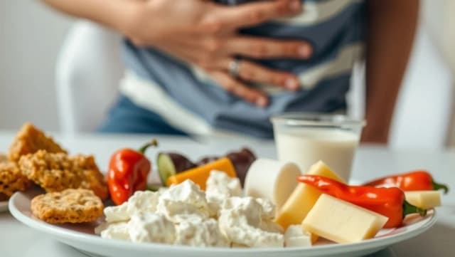 Ont i magen efter mat – vad kan det bero på